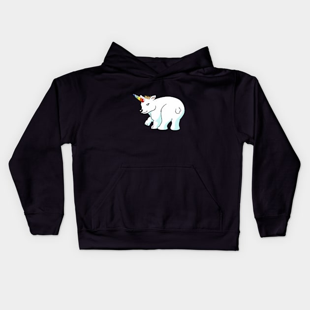 Unibear Kids Hoodie by 99sunvibes